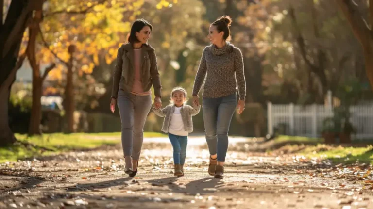 lauraartemis089_Two_lesbian_mothers_walking_hand_in_hand_with_t_34264d7a-e998-4e49-b085-dcad4c91092d Familias diversas